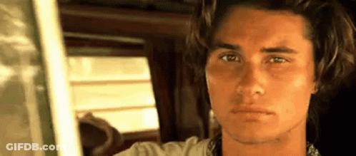 Young Man Looking At Camera GIF