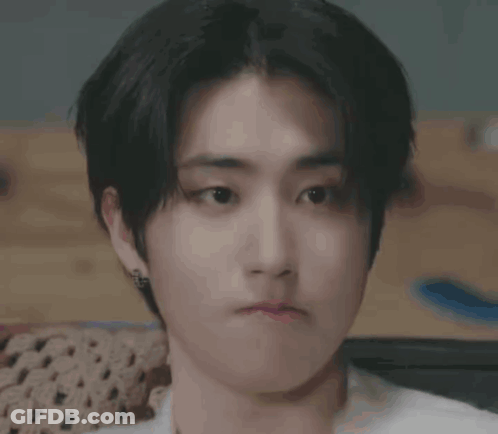 Young Man Making Funny Face GIF