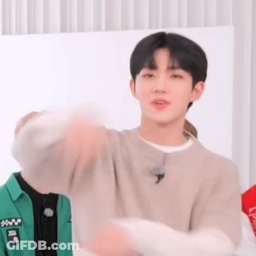 Young Man Making Funny Face GIF