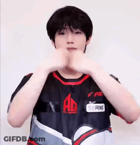 Young Man Making Funny Face GIF