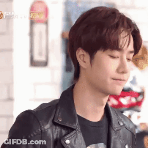 Young Man Making Funny Face GIF