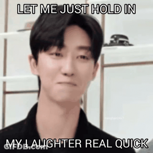Young Man Making Funny Face GIF