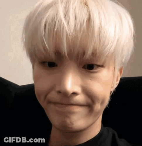 Young Man Making Funny Face GIF
