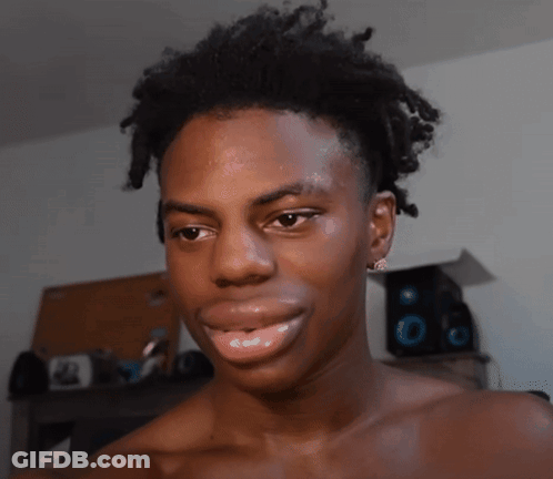 Young Man Making Funny Face GIF