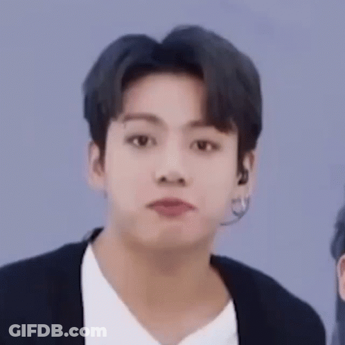 Young Man Making Funny Face With Open Mouth GIF