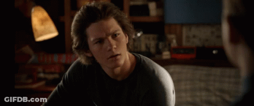 Young Man Making Funny Face GIF