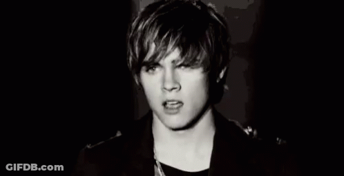 Young Man Making Funny Face GIF