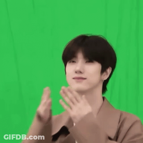 Young Man Making Heart Shape GIF
