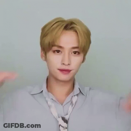 Young Man Making Heart Shape With Hands GIF