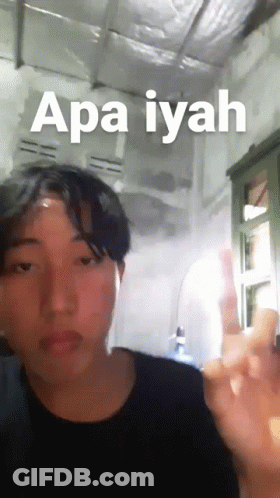 Young Man Peace Sign Apa Iyah GIF