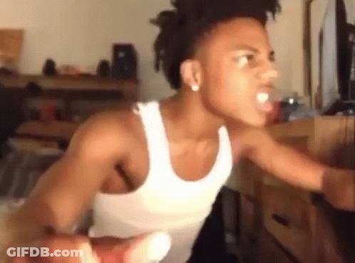 Young Man Playing Nintendo Wii GIF