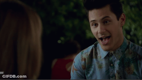 Young Man Pointing At Face Saying This I Promise You GIF