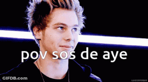 Young Man POV Sos De Aye GIF