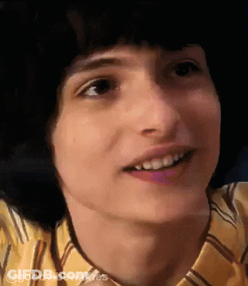 Young Man's Face With Good Vibes GIF