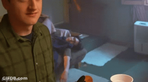Young Man Saying He's Dead GIF