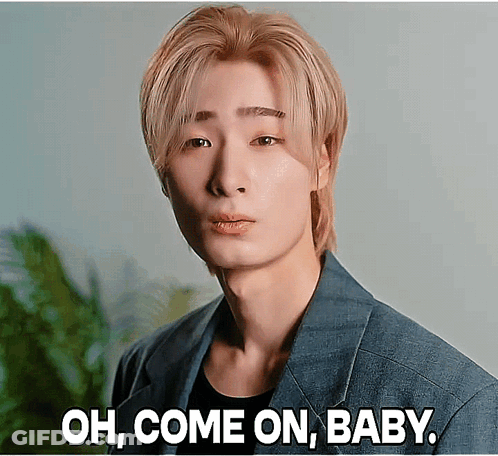 Young Man Saying Oh Come On Baby GIF
