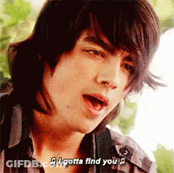 Young Man Singing I Gotta Find You GIF