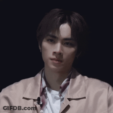 Young Man Singing Into Microphone GIF