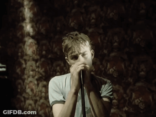 Young Man Singing Woo-Hoo GIF