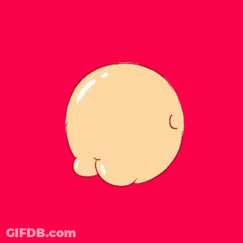 Young Man Sitting At Table With He Noticed It Sticker And Crying Faces GIF