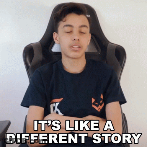Young Man Sitting With Eyes Closed GIF