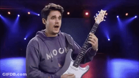 Young Man Sitting With Guitar GIF
