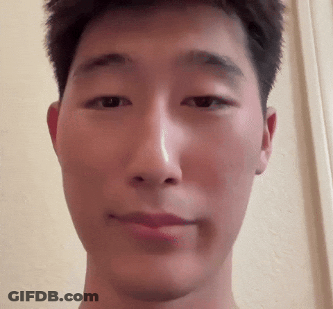 Young Man Smiling Close Up GIF