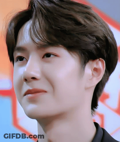 Young Man Smiling Close Up GIF