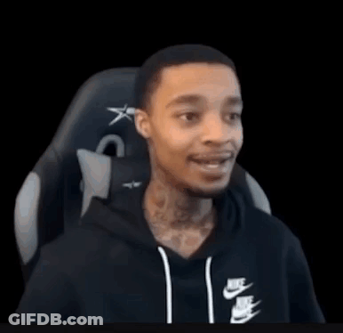 Young Man Smiling In Black Hoodie GIF