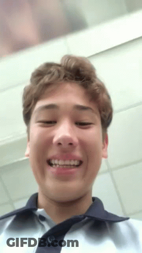 Young Man Smiling With Braces GIF