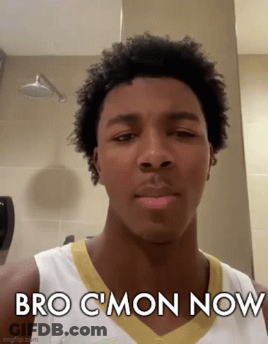 Young Man Taking Selfie In Bathroom With Bro C Mon Now GIF