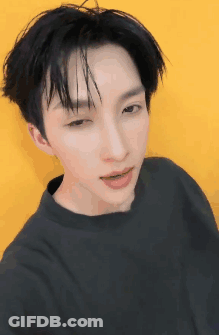 Young Man Taking Selfie GIF
