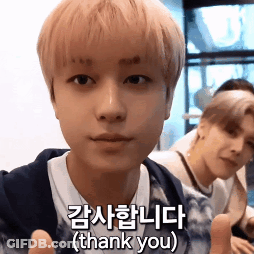 Young Man Thumbs Up Saying Thank You GIF