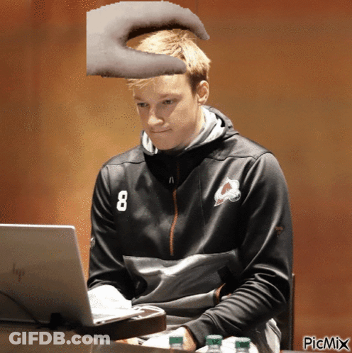 Young Man Wearing Black Jacket Number 8 GIF