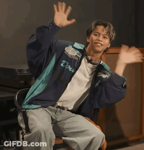 Young Man Wearing Dow Jacket GIF