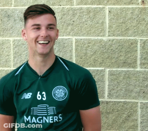Young Man Wearing Green Magners Shirt GIF