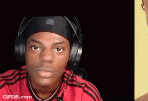 Young Man Wearing Headphones And Headband GIF