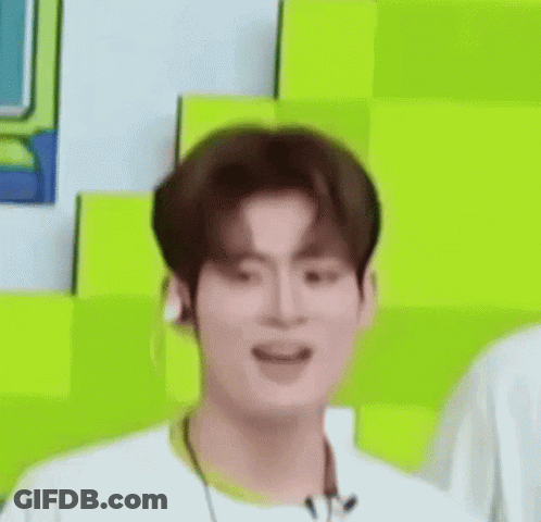 Young Man Wearing Headphones And White Shirt GIF