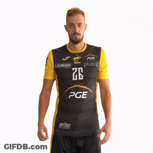 Young Man With Blonde Hair And Black Microphone GIF