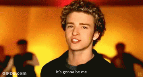 Young Man With Curly Hair Says Gonna Be Me GIF