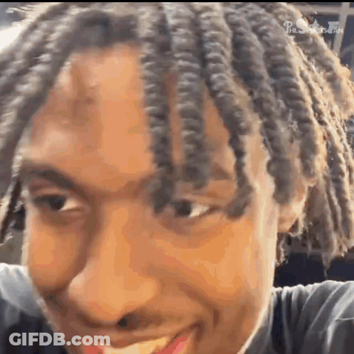 Young Man With Dreadlocks Smiling GIF