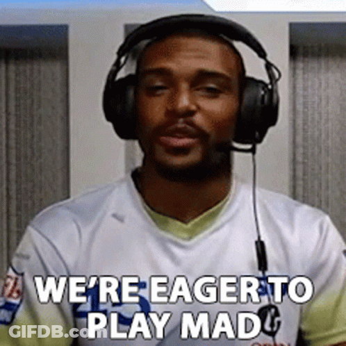 Young Man With Headphones And Letter L GIF