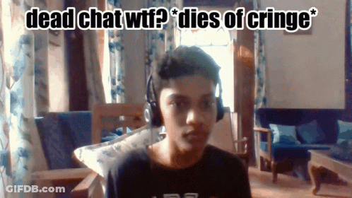 Young Man With Headphones Dead Chat WTF Dies Of Cringe GIF