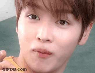 Young Man With Mouth Open And Eyes Closed GIF