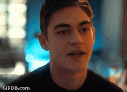 Young Man With Mouth Open GIF