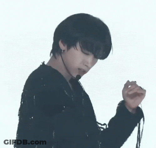 Young Man With Neck Microphone GIF