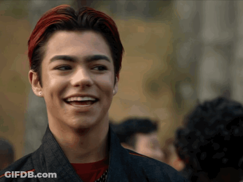 Young Man With Red Hair Smiling GIF