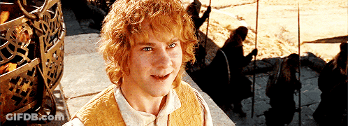 Young Man With Red Hair Smiling In Front Of Group GIF