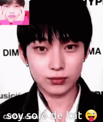 Young Man With Smiley Face Soy Solo De Kat GIF
