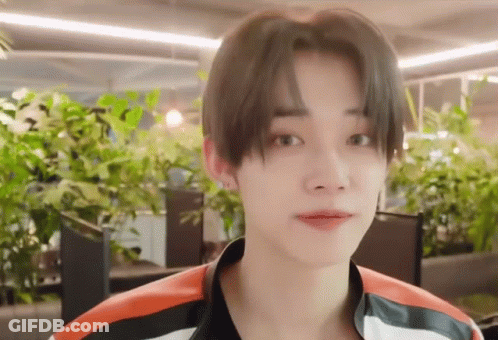 Young Man With Striped Shirt GIF